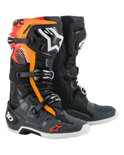 Offroad boots Alpinestars Tech 10 black orange