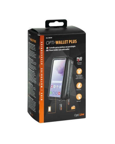 Optiline | Opti Wallet Plus custodia porta telefono con portafoglio