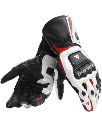 Gloves Steel pro black white red Dainese