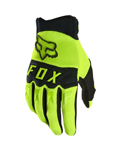 Fox Dirtpaw | Gloves black yellow fluo