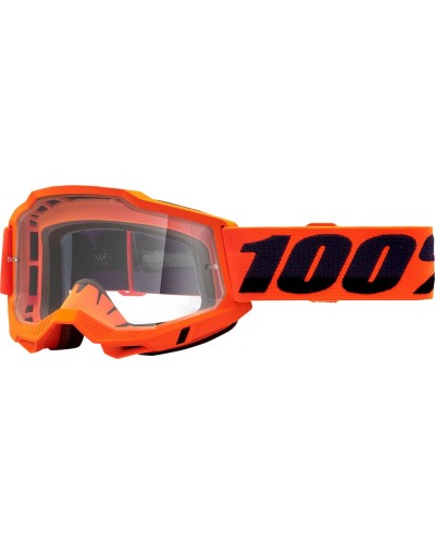 Maschera 100% | accuri 2 otg enduro cross fluo arancione