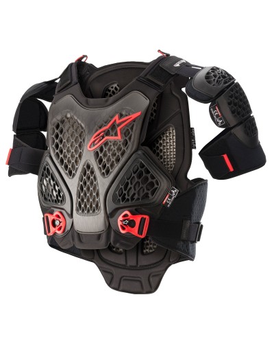 Alpinestars A-6 | Chest protector Black Anthracite Red